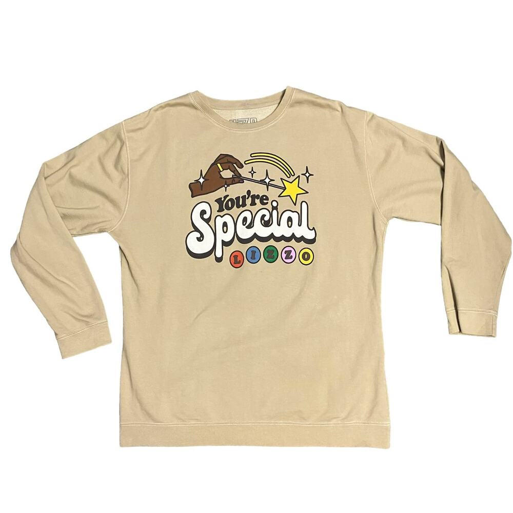 Lizzo You're Special Sasha Be Fluting Women's Crewneck Sweatshirt Size 4XL
